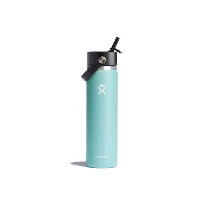 【Hydro Flask】24oz 710ml 露水綠【寬口 / 吸管蓋】保溫鋼瓶吸管水瓶不鏽鋼保溫保冰瓶保冷保溫瓶水壺