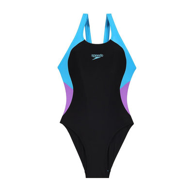 SPEEDO Colourblock 女運動連身泳裝(免運 游泳 競賽「SD800440816661」≡排汗專家≡