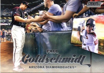 ^.^飛行屋(全新品)美國職棒 MLB 亞利桑那響尾蛇隊 Paul Goldschmidt 球員卡(棒球卡)#99