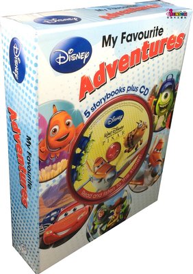 [邦森外文書] Disney Pixar Adventures 迪士尼皮克斯冒險系列精裝有聲套書附原版CD 2014版
