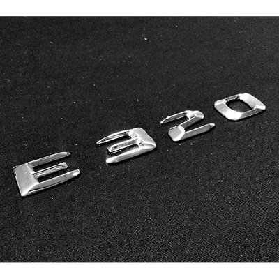 【JR佳睿精品】15-18 Benz E320 原廠型 鍍鉻 改裝 字體 字標 標誌 字標 後車廂字體 精品 W213
