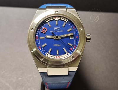【低調的奢華】萬國 IWC 工程師 席丹特別版 大錶徑44mm 藍色面盤 自動上鍊 全球限量 自製機芯