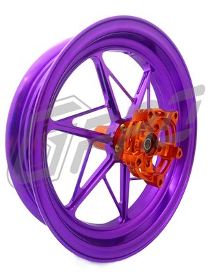 【G-PRO 鋁合金輕量化鍛造輪圈】GPRO 兩件式專利鍛框 『紫』鋁框 鍛框 輪圈 輪框 機車 速克達