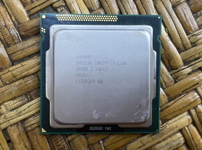 ^^華津電腦^^Intel Core i7-2600 3.4G 8M 八核心 CPU 1155腳位 岡山可自取