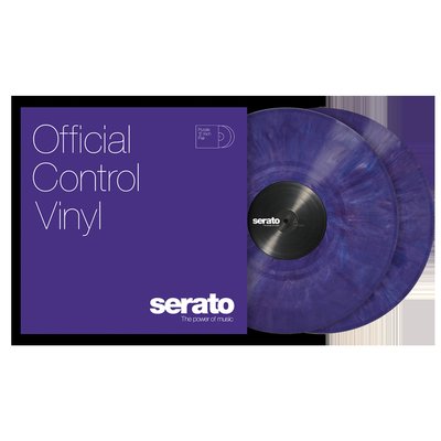[淘樂] Serato Performance 訊號片 紫色大理石紋 (DVS, Numark DDJ Technics
