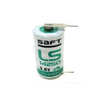 【含稅】SAFT LS-14250T 一次性鋰電池 帶Pin 3.6V 1000mAh (1/2AA電池規格)