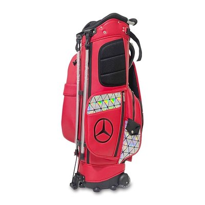 高爾夫球包男女高爾夫球包帶輪拉桿包防水球袋支架包一包兩用Mercedes-BenZ球桿