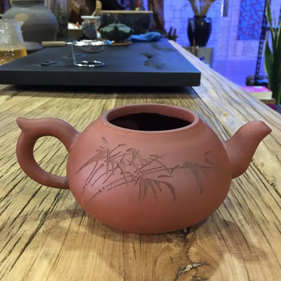 老茶壺 紫砂茶壺 無蓋 二手茶壺 舊茶壺，已清洗的很干凈 實