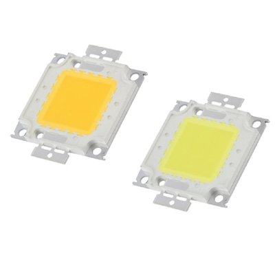 白 暖白RGB SMD LED芯片泛光燈珠30W COB燈珠 投射燈芯片 DIY換光源-DD220831