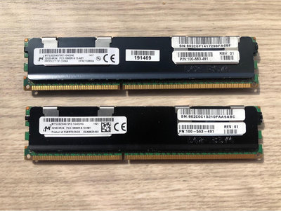 32G DDR3 記憶體 伺服器記憶體 內存 美光 鎂光 PC3 10600R 現貨