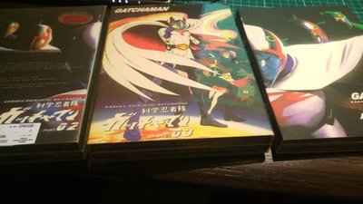 【懷音閣】科學小飛俠 1-3部全集 早期日本原版 精裝 DVD 共11片,已絕版