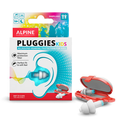 數位3C 荷蘭 Alpine Pluggies kids 兒童防噪音飛行游泳專注耳塞
