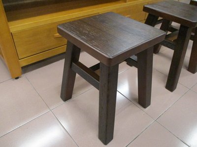 光南家具-枕木方形椅、餐椅、板凳