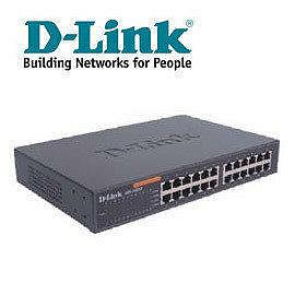 D-Link DES-1024D 24埠、10/100Mbps桌上型乙太網路交換器