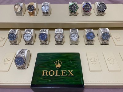 Rolex 原廠AD店內用,新款大型展示錶盤,極少見美品(116500.116610.118238.116520)