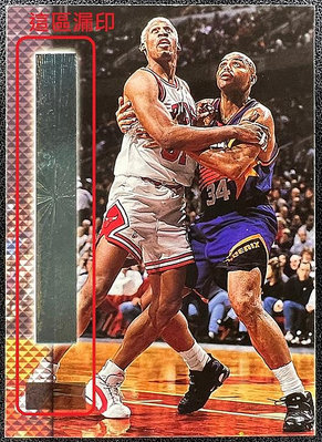 錯誤卡 NBA球員卡 Dennis Rodman Barkley 1996-97 TSC Shining Moments
