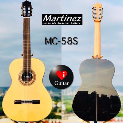 【iGuitar】馬丁尼 Martinez MC-58S 39吋 雲杉面單 古典吉他 iGuitar強力推薦