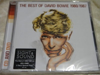 David Bowie 大衛鮑伊 The Best of David Bowie 1980/1987 全新 CD+DVD