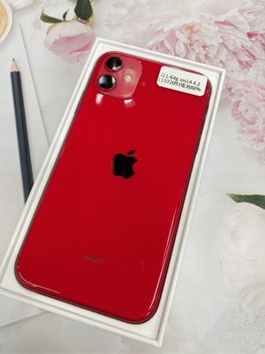 I11 64G 紅色  二手機 6.1吋螢幕 外觀如圖 功能良好正常 盒裝附贈豆腐頭 傳輸線 台北實體店面