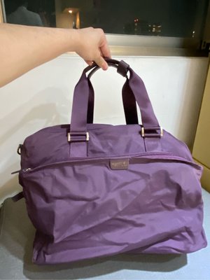 Agnes b 基本款 深紫色 最大款 旅行包