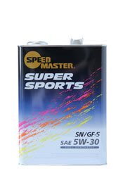 日本進口最新效期 SPEED MASTER速馬力彩虹罐5W30 SN SUPER SPORTS 頂級酯類全合成機油4公升