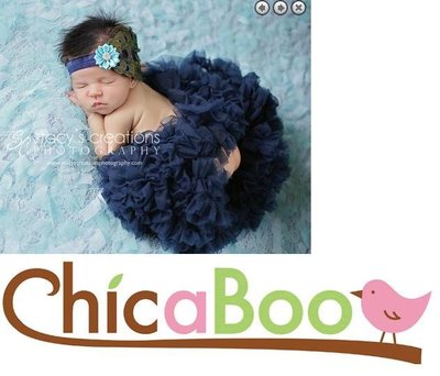 美國品牌 Chicaboo 澎澎裙-靛藍(2個尺寸) chic baby rose 以外的選擇