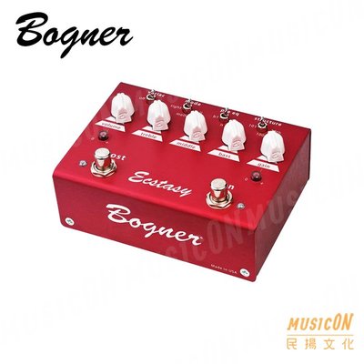 【民揚樂器】單顆破音效果器 Bogner Ecstasy Red 德國頂級音箱大廠 Overdrive & Boost