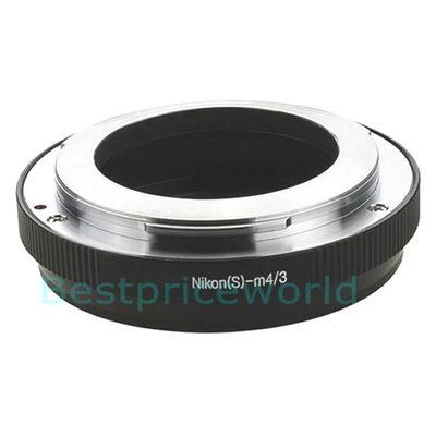 NIKON S Contax RF鏡頭轉Micro M4/3相機身轉接環OLYMPUS E-PL3 E-PL7 E-P3