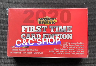 【CCSHOP】暴降換現金⚡️2020 Super Break FIRST Time Card Edition每盒一張鑑定卡拆大頭新人RC！