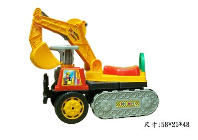 佳佳玩具 ------ 台灣製 小朋友 怪手 推土機 挖掘機 挖土機 學步車 滑步車 坐騎怪手【03TA-082】