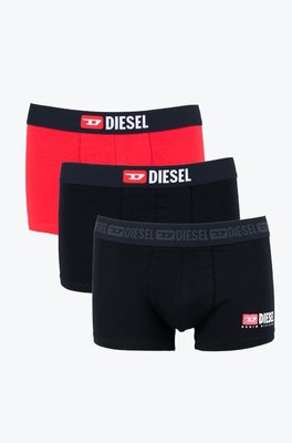 Diesel 男款 UMBX-Damienthreepack 四角褲 內褲 三件裝 三色 現貨