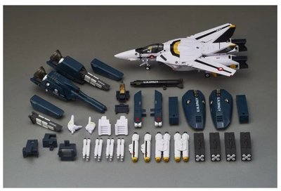[貓市多] 全新 Arcadia 完全變形 超時空要塞 VF-1S 洛伊福卡機 Roy Focker