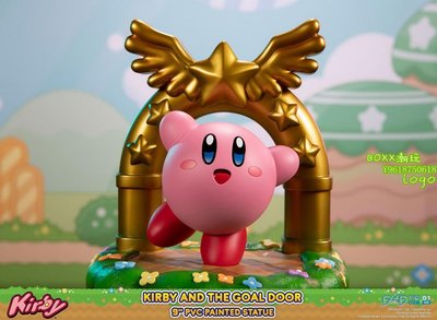 BOXX潮玩~33TOYS First 4 Figures KIRBY AND THE GOAL DOOR 星之卡比 雕像