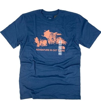 【美麗小舖】The North Face 北臉 大小熊 男 T恤 短袖 短T-Shirt 圓領上衣~N012