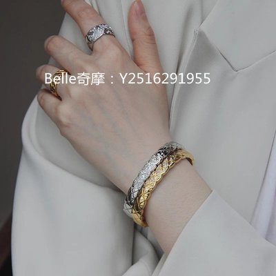 Belle流當奢品 CHANEL 香奈兒 COCO CRUSH系列手鐲 18黃金玫瑰金白金鑽石手環 J11140 現貨