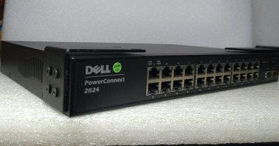 【大老二手電腦】戴爾Dell PowerConnect 2824網管型24Port Gigabit Switch交換器