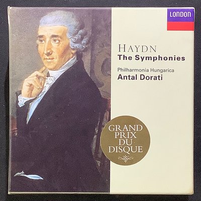 企鵝三星/Haydn海頓-交響曲全集 33張CD Dorati杜拉第/指揮匈牙利愛樂 舊版1996年德國版
