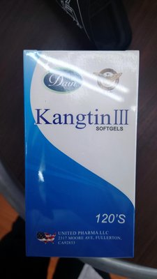 KANG TIN  CAPSULES 康挺軟膠囊 120粒/瓶