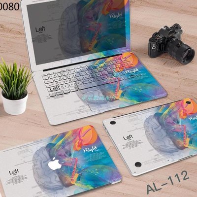 ♁ ♁ Mac蘋果筆電保護貼膜MacBook外殼air13pro15寸創意裝飾貼紙