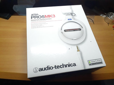 Audio Technica 鐵三角 耳機有線 專業錄音監聽耳機 ATH-PRO5 MK3 二手