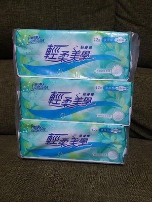 康乃馨輕柔美學-貼身棉夜用型衛生棉28cm X12片X3包