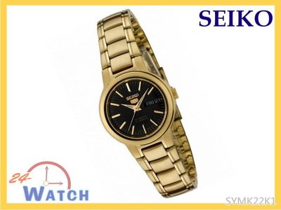 SYMK22K1 全金 SYMK22 SYMK《合法原廠平行輸入》SEIKO 盾牌五號 全自動機械錶 24-watch