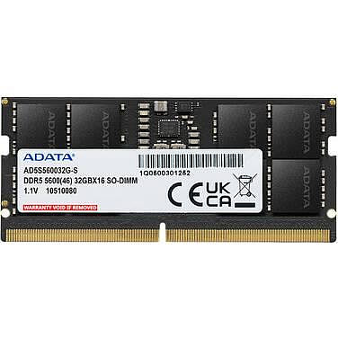 ADATA 威剛 DDR5 5600 32GB 筆記型記憶體 AD5S560032G-S