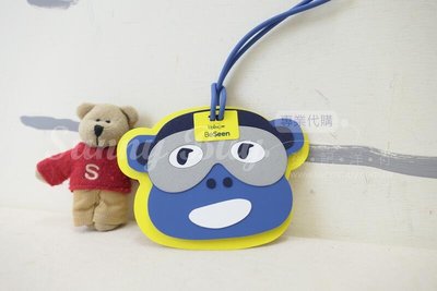 【Sunny Buy 精品館】◎現貨◎ Kipling Back To School 猴子包藍色猴臉識別證 書包吊牌