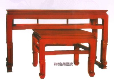 【DH】商品貨號W33-1商品名稱《平安》7尺神桌。敬神懷舊，追思道遠。老師傅傳藝精品。主要地區免運費