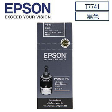 EPSON T774100 M100.M105.M200.M205.L655原廠連續防水黑色墨水