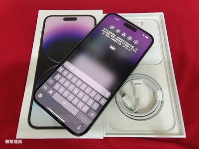 聯翔通訊 紫色 Apple iPhone 14 Pro Max 512G 台灣過保固2023/10/29 二手手機