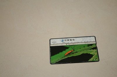 ☆清倉拍賣☆收藏卡,中華電信已使用過的電話卡（舊式，非ＩＣ卡）.紅螢電話卡
