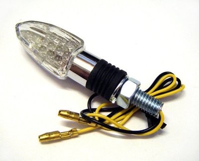 RILI~S-A1968E~通用款MiNi方向燈(燈泡/LED款)~卡夢/電鍍銀/黑底~