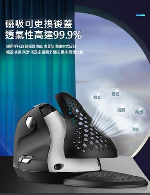 【 ANCASE 】 DeLUX SEEKER 垂直滑鼠(M618XSU)(有線版)